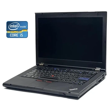 Ноутбук Lenovo ThinkPad T420 / 14" (1366x768) TN / Intel Core i5-2520M (2 (4) ядра по 2.5 - 3.2 GHz) / 4 GB DDR3 / 180 GB SSD / Intel HD Graphics 3000 / DVD-RW / WebCam б/в