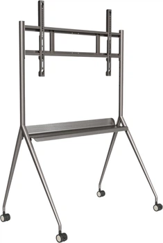 Мобільна стійка Hikvision для інтерактивних моніторів 55-75" Silver Gray (DS-D5ABKY2-S)