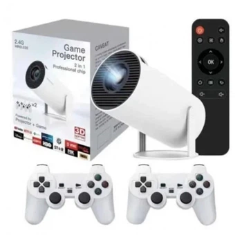 Смарт проектор с играми 2 в 1 Game Projector YXJ A3 android 11 до 130 дюймов