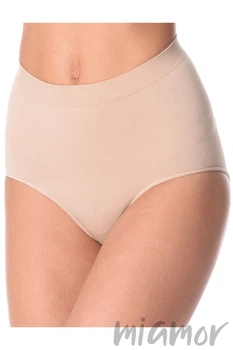 Трусики корректирующие Giulia Culotte vita alta Modellante S/M Бежевые