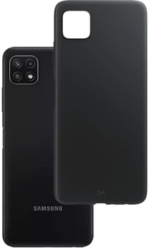 Etui 3MK Matt Case do Samsung A22 5G A226 Czarny mat (3M002659)