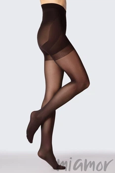 Колготки утягивающие плотные Mona MICRO PUSH-UP 50d 5 Chocolate