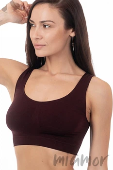 Tоп на широких бретелях Giulia Classic top Marsala L/XL Марсала