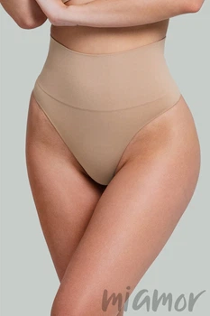Трусики-стрінг коригуючі Giulia String Shapewear Nude 2XL Бежеві