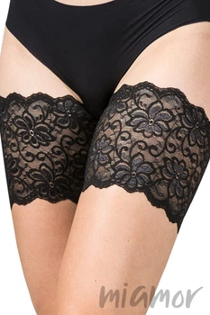 Ленты на бедра (бандалетки) защитные DOLORES BANDALETTES LACE S Черные