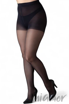 Колготки великого розміру GIULIA Positive Look 40 XXL 7 Nero