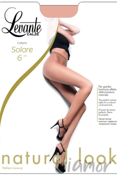 Колготки женские супертонкие LEVANTE Solare 6 den 2 Glace