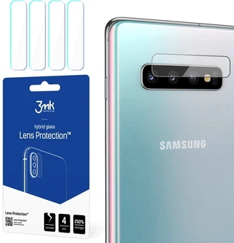 Zestaw szkieł hybrydowych 3MK Lens Protect na aparat Samsung Galaxy S10 SM-G973 4 szt (5903108105552)