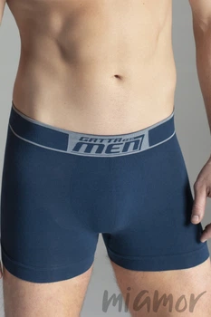 Мужские трусы-боксеры бесшовные Gatta Cotton Boxer XL Серо-голубые