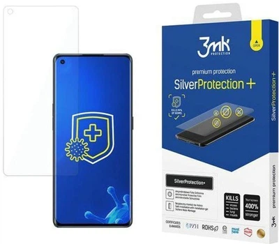 Захисна плівка 3MK SilverProtection+ для Oppo Reno 6 Pro Plus 5G антибактеріальна (5903108404501)