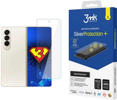 Folia ochronna 3MK SilverProtection+ do Samsung Galaxy Fold 4 front display antymikrobowa (5903108489133)
