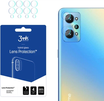Гібридне захисне скло 3MK Lens Protection для камери Realme GT Neo 2 5G 4 шт (5903108441490)