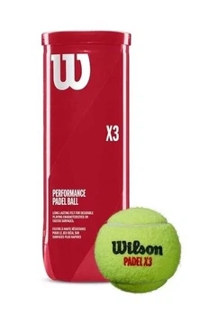 Мячи для падел-тенниса, падела Wilson PADEL X3, 3 шт.