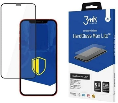 Захисне скло 3MK HG Max Lite для Apple iPhone 13 mini чорне (5903108435109)