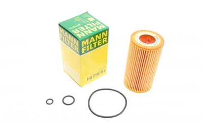 Фильтр масляный Honda Accord 2.2 D 03-08/CR-V 2.2 D 05-06 HU718/6X , Mann Filter