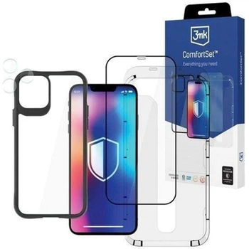 Комплект панель + скло 3MK Comfort Set для Apple iPhone 11 Прозорий (5903108523431)