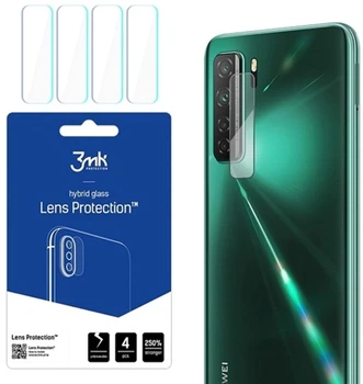 Комплект захисного скла 3MK Lens Protection для камери Huawei P40 Lite 5G 4 шт (5903108298322)