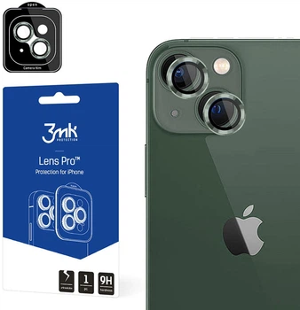 Захисне скло 3MK Lens Protection Pro для камери iPhone 15 з монтажною рамкою (5903108528641)