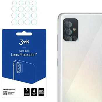Комплект захисних стекол 3MK Lens Protect для камери Samsung Galaxy A52/A52 5G 4 шт
