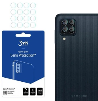 Zestaw szkieł hartowanych 3MK Lens Protect do aparatu Samsung Galaxy M22 4 szt (5903108462990)