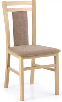 Стілець для кухні та вітальні Halmar Hubert 8 Бежевий/Дуб сонома (5905248122215)