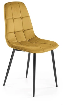 Стілець для кухні та вітальні Halmar K417 Гірчичний (5905248125735)
