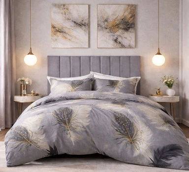 Комплект постельного белья Еней-Плюс Евро 200х220 см G0119 Бязь (4820001646771)