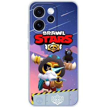 Силиконовый Чехол с Картинкой для OPPO Reno 15 Pro Принт (Бравл Старс Корделиус, Brawl Stars Cordelius) (70680-ysm024)
