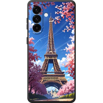 Силиконовый Чехол с Картинкой для Samsung Galaxy A57 5G (A576) Принт (Париж, Эйфелева Башня) (70586-ysm036)