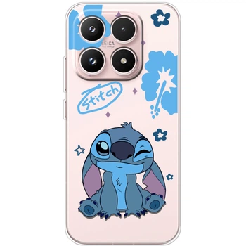 Силиконовый Прозрачный Чехол с Картинкой для Xiaomi 17 Принт (Стич, Stitch) (69725-ysp002)