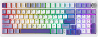Клавіатура Proove Gaming Slicker Wireless Keyboard White (EN + UA) (WKSL00022402)
