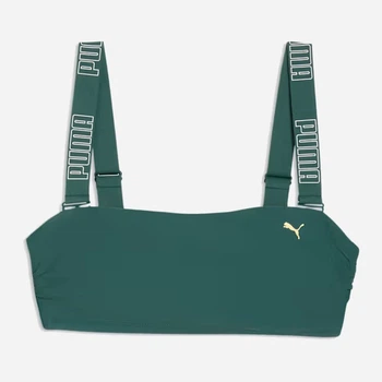 Верхняя часть купальника женская Puma 93834717 S Зеленая (8720245751155)
