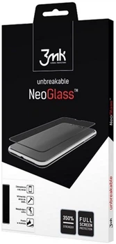 Szkło ochronne 3MK NeoGlass dla iPhone X/Xs Czarny (5903108205917)