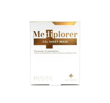 Карбокси гель-маска тканевая CO2 Sheet Mask Mediplorer, 1 шт