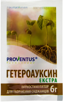 Укорінювач добриво Proventus Гетероауксин 6 г