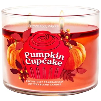 Свеча Bath & Body Works Pumpkin Cupcake Scented Candle 3-Wick 411 г