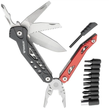 Мультиінструмент (мультитул) Traveler MQ034G Червоний