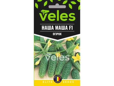 Огірок ВЕЛЕС (20 пачок) Наша Маша F1 (10шт в пачці)