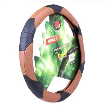 Чехол на руль InDrive S Черно-оранжевый (IDL-27221-S)