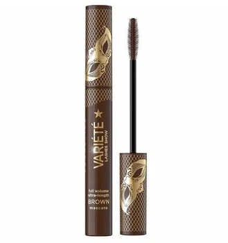 Тушь для ресниц Eveline Cosmetics Variete Lashes Show, увеличивающая объем и удлиняющая, коричневая, 10 мл