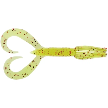 Силикон Keitech Little Spider 2" PAL#01 Chartreuse Red Flk (8 шт/уп)