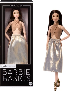 Кукла Barbie Basics №6 Брюнетка (JJX25)