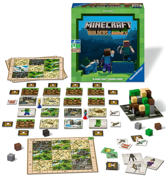 Gra planszowa Ravensburger Minecraft Builders and Biomes (edycja angielska) (4005556261321)