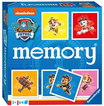 Gra planszowa Ravensburger Paw Patrol Memory (edycja angielska) (4005556208876)