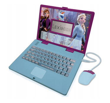 Laptop edukacyjny Lexibook Frozen wersja polsko-angielsko-ukraińska (3380743102184)