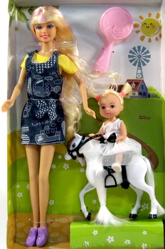 Лялька Defa Lucy з донечкою та конячкою 8399Y