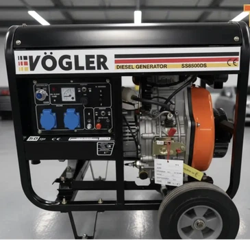 Дизельний генератор Vogler SS8500DS 5,5 кВт , 1 Фаза. Гарантія 1 Рік