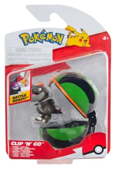Набір іграшок Jazwares Pokemon Clip 'n' Go Фігурка Тирунт і Дюск Болл (191726757849)