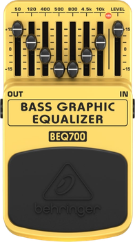 Графічний еквалайзер для басів Behringer BEQ700 7-смуговий (4033653050999)