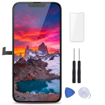 Дисплей iPhone 13 pro black экран iPhone модуль сенсор LCD для iPhone тачскрин стекло сенсор на iPhone защитное стекло в подарок High Copy PAVLYSH P13PB